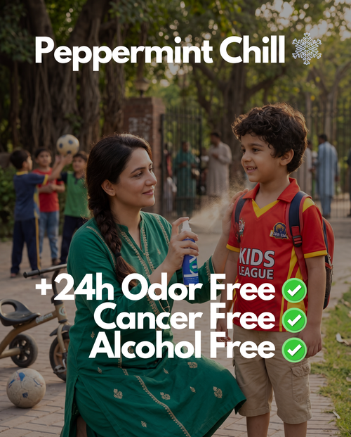 Peppermint Chill (with Peppermint oil for cooling effect)