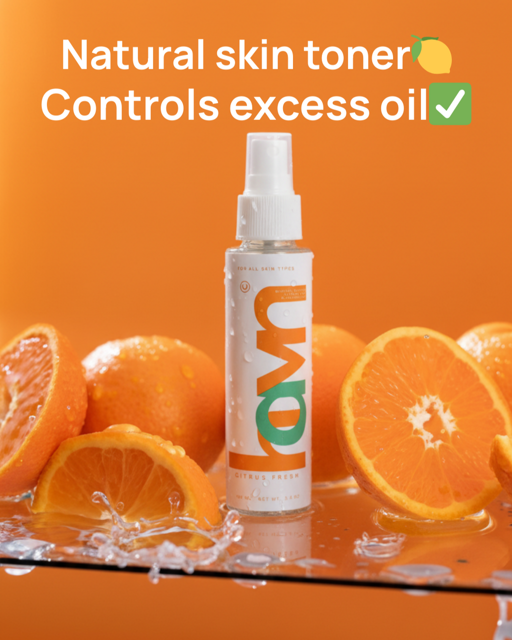 Citrus Fresh (with lemon & peppermint for refreshing skin)